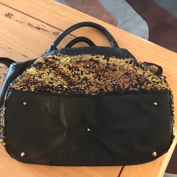 Deux Lux soft glitter leather bag - Picture 3 of 3